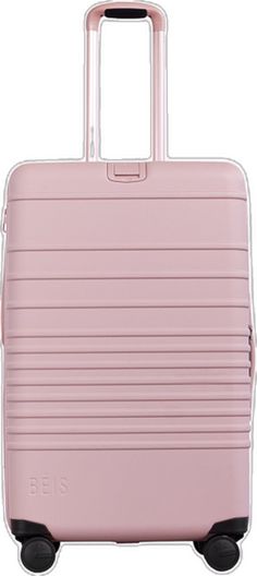 Modern Pink Luggage With Sleeve, Modern Pink Rectangular Luggage, Pink Suitcase, Pink Luggage, Custom Luggage, Baggage Claim, Easy Packing, Work Tote, Luggage Sets