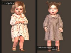 Infant dresses | Patreon The Sims 4 Dress, Infant Dresses, Sims Baby, Sims 4 Download, Sims 4 Children, Sims 4 Dresses, The Sims 4 Download, Frilly Dresses