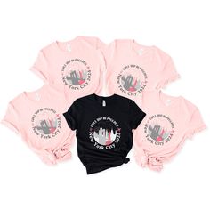 Elevate your New York City girl's trip with personalized shirts! Celebrate your girls' weekend in style with these custom New York City tees, perfect for a group vacation or bachelorette party. Stand out in the Big Apple and create unforgettable memories in these matching NYC holiday shirts. These girls' vacation tees are ideal for exploring NYC and capturing fun moments together! - - - - - ORDER INSTRUCTIONS  - - - - - - - Select the product's size and color from dropdown menus. - Optionally: e Customizable Pink Graphic Tee, Customizable Trendy Pink Tops, Bachelorette Nyc, Nyc Vacation, Group Vacation, Bachelorette Party Tees, Nyc Holidays, Trip Shirts, Party Stand