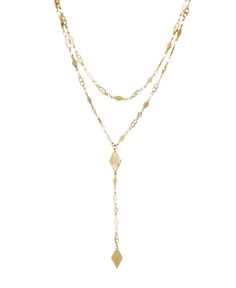 in stock Long Necklace Nordstrom, Geometric Crystal, Gold Lariat Necklace, Necklace Outfit, Gold Long Necklace, Dangle Necklaces, Gold Statement Necklace, Boxing Day, Gold Necklace Layered