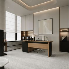 FINANCIAL OFFICE :: Behance Manager Room, Bank Interior, Work Room, Workplace Design, Architecture Office