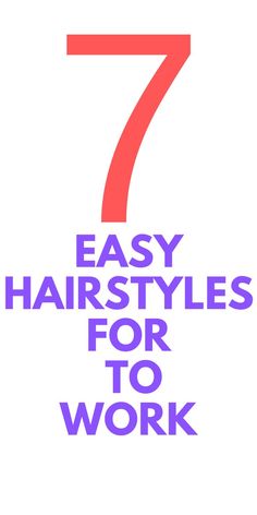 7 EASY Hairstyles for Work - Here are simple hairstyles that you can wear to work. These are hair tutorials for work. Easy Hairstyles For Teachers, Hairstyles For Teachers, Easy Hairstyles For Work, Teacher Hairstyles, Easy Hair Tutorials, Hairstyles For Work, Easy Work Hairstyles, Teacher Hair, Simple Hairstyles