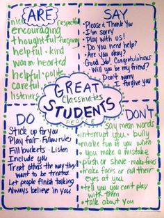 a piece of paper with writing on it that says great students do what they want to do