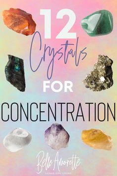 Feeling unproductive, lethargic but have a lot of work to do? Need a little energetic push to help you get going? Sometimes we need more tools in our arsenal to supplement our current systems. Learn more about crystals and stones to help with productivity, focus and motivation! + FREE PDF DOWNLOAD with 12 CRYSTALS FOR PRODUCTIVITY! Increase Intuition, Become Wealthy, Types Of Crystals, Creative Block, Crystal Meanings, Natural Energy, Life Changing, How To Increase Energy