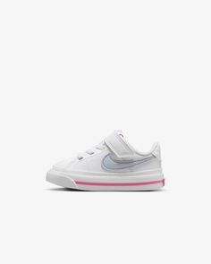 Nike Court Legacy Baby/Toddler Shoes. Nike.com Girl Nike Shoes, Baby Tennis Shoes, Nike Shoes Girls, Nike Shoes Outfits