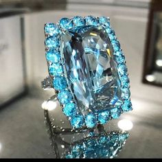 "Refine Thin Super Large Pure Light Blue Zircon Rings For Women, Marr9218 Ring Size: 6 Stone: Cubic Zirconia Material: Silver Plated Brass Attractive Packaging Other Available Ring Size: 6, 7, 8, 9 10 Message Me For Bundle Buying. 100% Brand New Thank You!" Rhinestone Ring, Luxury Rings, Zircon Ring, Minimalist Ring, Blue Zircon, Minimalist Rings, Size 10 Rings, Rings For Women, Wedding Rings For Women