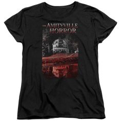 Amityville Horror Cold Blood - Women's T-Shirt Women's T-Shirt Amityville Horror Amityville Horror, Horror Shirts, Crazy Ex Girlfriends, Bride Of Chucky, Abbott And Costello, Woman Movie, Girl Superhero, Movie Shirts, Movie T Shirts