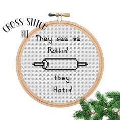 a cross stitch pattern with the words, whip it and an image of a hand holding a