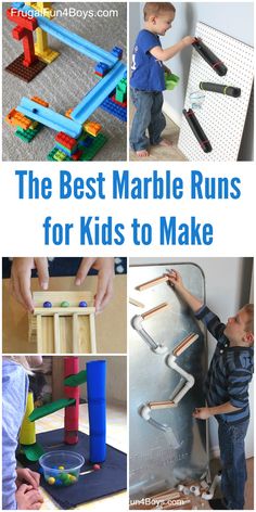 the best marble runs for kids to make