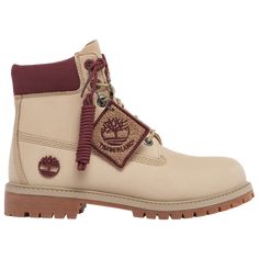 Don't let the winter put a chill on your young adventure-seekers’ style. Let the Timberland Varsity Chenille-6" Boot keep them warm, dry, and lookin' fly. Cut down in size for your growing boys’ feet, these boots feature a rubber outsole that helps them stay on their feet in even the trickiest weather. Make sure your kids step out in the cold with the right gear. Grab a pair of the Timberland Varsity Chenille-6" Boot and let them take on every day in stride. ReBOTL lining material helps prevent Custom Timberland Boots Men, Jesus Shoes, Custom Timberland Boots, Tims Boots, Fire Boots, Husband Fashion, Winter Swag, Supreme Shoes, Cute Shoes For Women