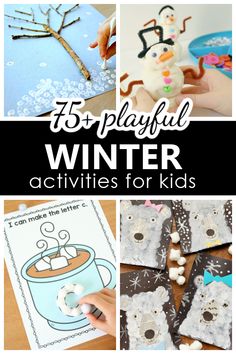 winter activities for kids to play with