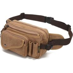 [Size] Fanny Pack: 9.5" X 5.5" X4.3" Fanny Pack Is A Canvas Resistant Bum Bag Large Capacity, Multiple Pocketsmultiple Pockets For Your Phones, Wallet, Keys, Passport, Sunglasses, Cosmetics, Lipstick, Tissue, Earphone Credit Cardand Other Small Items, Provides Spacious Storage And Help Keep Your Stuff Neat And Organized; Large Capacity Brown Belt Bag For Travel, Brown Large Capacity Belt Bag For Travel, Brown Belt Bag With Large Capacity For Travel, Brown Belt Bag With Large Capacity For Daily Use, Everyday Brown Chest Bag With Pockets, Casual Brown Belt Bag For Everyday Use, Casual Beige Belt Bag With Pockets, Casual Beige Chest Bag With Removable Pouch, Casual Brown Pouch Belt Bag