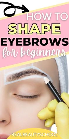 How To Do Eyebrows: Easy tutorial How To Draw Eyebrows Step By Step, Eyebrow Hacks Shape Perfect Brows, How To Shape Eyebrows For Beginners, Eyebrows For Beginners, How To Shape Eyebrows, Perfect Eyebrows Tutorial, Eyebrows Tutorial