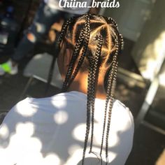 Creative Box Braids, Braids For Natural Hair, Individual Braids Hairstyles, Braids Hairstyles For Men, Cornrow Braids Hairstyles, Cornrow Styles For Men, Cornrows With Box Braids, Cornrow Styles