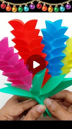 MD Rezaul Islam on Instagram: "Easy Paper Flower Stick #homemade #p#paperflowers #reels #shorts"