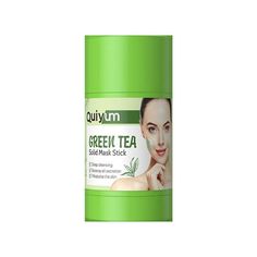 Green Tea Mask Stick Poreless Deep Cleanse Mask Stick Blackhead Remover Mask For Face With Green Tea Extract Deep Pore Cleansing Moisturizing Oil Control 40g Features: Natural Ingredients: This green tea facial mask stick contains green tea extract, E, glycerin and other natural ingredients, which are mild and non irritating, can effectively clean skin pores, the of water and oil, nourish the skin, replenish water for the skin, improve the skin condition, and solve skin problems. Convenient Desi Tea Tree Face Mask, Green Tea Mask Stick, Blackhead Remover Mask, Green Tea Face Mask, Mask For Face, Green Tea Facial, Green Tea Detox, Face Mask For Blackheads, Black Head Remover Mask