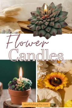 These totally unique candles look just like flowers and smell amazing. They are the perfect touch to your home decor that you won't have to water! Use them as a statement piece on your dining room table or an accessory on your mantle. Swap them out to decorate for different seasons and add a touch of nature to any room of your home. Valentine's Day Events, Reception Tablescapes, Candle Inspiration, Smell Amazing, Festival Celebration, Flora Fauna, Different Seasons, Unique Plants