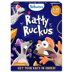 ratty ruckus game is shown in the box