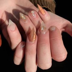 ugly nails, teeth, claws, nails, kogti, cat claws, когти, ногти, идеи для маникюра, идеи для дизайна ногтей, ногти спб, питер Cat Claw Acrylic Nails, Cat Claw Nails, Teeth Nails, Claws Nails, Diy Nails Tutorial, Nail Tutorial Videos, Nail Tutorial, Claw Nails