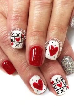 Paw Print Nails, Cute Nail Art Ideas, Valentines Nail Art Designs, You Nails, Tape Nail Art, Vday Nails, Makeup Recipes, Boyfriend Ideas, Fingernail Designs