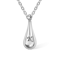 Silver Water Drop Necklace For Gift, Silver Drop Charm Necklaces With Clavicle Chain, Silver Teardrop Charm Necklace With Clavicle Chain, Drop Necklace With Clavicle Chain As Gift, Silver Water Drop Earrings As Gift, Personalized Teardrop Pendant Necklace For Keepsake, Teardrop Clavicle Chain Necklace As Gift, Teardrop Clavicle Chain Drop Necklace Gift, Gift Clavicle Chain Charm Necklace With Drop Shape