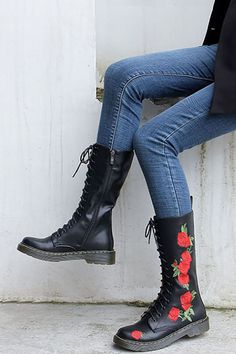 These mid-calf boots offer a stylish and fashion-forward look. They are embroidered with a delicate lace-up design that is sure to turn heads. Mid Calf Boots, Mid Calf, Stylish Women, Color Patterns, Fashion Forward, Womens Boots, Everyday Wear, Take That, Lace Up