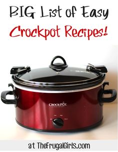 the crock pot christmas recipe is on display