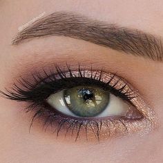 Bridal Makeup Green Eyes, Makeup Green Eyes, Eyeshadow Green, Copper Eyeshadow, Makeup Pencil, Wedding Hairstyles And Makeup, Wedding Makeup Tutorial, Creamy Eyeshadow, Wedding Makeup Tips