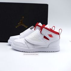 Us Size 10 Toddler Kid's Jordan Sky Jordan 1 Sneakers Bq7196-103 White/Summit White/Carsity Red - Brand New In Box. We Only Sell 100% Genuine Products, Sourced From Major Retailers. Non-slip White Jordan Shoes For Sports, White High-top Non-slip Basketball Shoes, White Non-slip High-top Basketball Shoes, White Non-slip High-top Sneakers For Sports, White High-top Non-slip Jordan Shoes, White Scratch-resistant Jordan Shoes, White Non-slip Lace-up Jordan Shoes, Non-slip White High-top Sneakers, White Non-slip High-top Sneakers