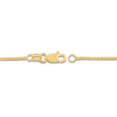 Artful links of 18K yellow gold are woven together to form this stylish women's solid round wheat chain necklace. The 18-inch wheat chain secures in place with a lobster clasp. Jared The Galleria Of Jewelry, Stylish Women, Lobster Clasp, Wheat, Chain Necklace, Yellow Gold, Chain, Yellow, Gold