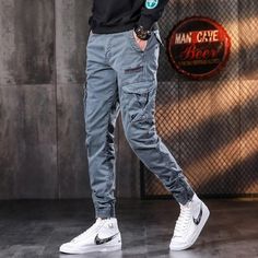 3 Cargo Styling, Streetwear Joggers, Tactical Cargo Pants, Casual Cargo Pants, Men Sport, Stylish Pants, Mens Cargo, Cargo Joggers, Slim Fit Trousers