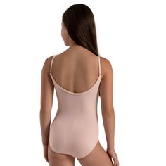 Your collection of dancewear could not be complete without the Camisole Leotard with Adjustable Straps. This best-seller is made of a nylon and spandex combination that is soft and flexible. Adjustable straps ensure a custom fit while the double-stitched seams guarantee long-lasting wear. Offered in multiple colors to match your individualized style. Available in both adult and child sizes. Stretch Camisole Leotard With Built-in Bra, Summer High-stretch Dancewear Leotard, Fitted Ballet Bodysuit With Built-in Bra, Fitted Ballet Leotard With Built-in Bra, Seamless Stretch Dancewear Leotard, Summer Dancewear Bodysuit, Seamless, Summer Dancewear Bodysuit, Second-skin Fit, Summer Dancewear Bodysuit With Second-skin Fit, Seamless Summer Bodysuit For Dancewear