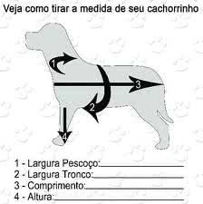 the diagram shows how to measure your dog's height and body area in spanish