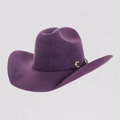 Cattleman | Womens Felt Cowgirl Hat delivers classic western charm with a bold flair. Crafted from wool felt and accented with a silver buckle on the western band, this wide-brim hat offers durable sun protection and timeless cowgirl style. Material: Midweight Felt Wool Shape: Cattleman Trim: Felt with 3-Piece Silver Buckle Brim Size: 4" Crown Height: 4 1/2" Sweatband: Blue adjustable velcro sweatband Imported Felt Cowgirl Hat, Black Felt Cowboy Hat, White Cowboy Hat, Brown Cowboy Hat, Felt Cowboy Hat, Cowboy Hat Bands, Hats For Big Heads, American Hat Makers, Leather Cowboy Hats