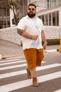 Plus Size Men Outfits Summer, Plus Size Men Outfits Mens Fashion, Plus Size Mens Fashion, Plus Size Male, Workout Man