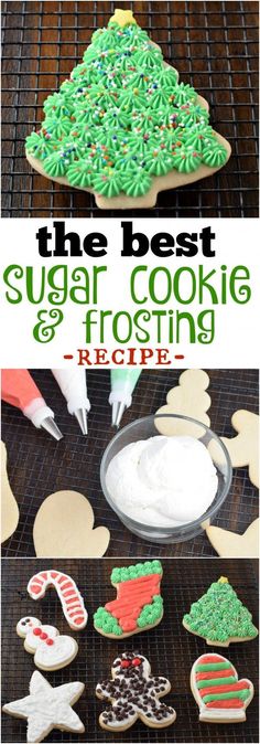 the best sugar cookie frosting recipe