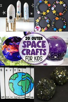 the top ten outer space crafts for kids