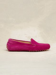 The Felize | Hand-stitched Suede Driving Moccasin | M.Gemi Suede Moccasins, Driving Moccasins, Ballet Pink, Suede Loafers, Style And Grace, Dusty Blue, Tuscany, Moccasins, All Time