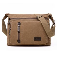 Canvas Shoulder Bag Bottle Men Women Casual Simple Fashion Retro Multi Layered SPECIFICATIONS Shape: Satchels Occasion: Versatile Main Material: Canvas Lining Material: COTTON Gender: Unisex Closure Type: zipper Fabric: Canvas Size: 33 * 9 * 23cm Uses: work, school, shopping, parties, travel Product structure: main bag, front zipper bag, rear zipper bag, rear zipper bag, side bag Product capacity: mobile phones, sunglasses, wallets and so on Travel Crossbody, نظارات شمسية, Side Bags, Bottle Bag, Large Shoulder Bags, Simple Fashion, Libya, Canvas Shoulder Bag, Modern Retro