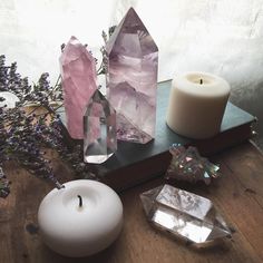 Yennefer Of Vengerberg, Crystal Aesthetic, White Candle, Crystal Magic, Fortune Telling, Meditation Space, Witch Aesthetic, Chakra Balancing, Crystal Meanings