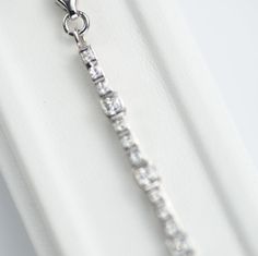 "925 Sterling Silver Tennis Bracelet 6-8\" Perfect For Her Anniversary Christmas Birthday Gift Any Occasion Images do not do justice to how delicate and beautiful the 925 Sterling Silver Tennis Bracelet. If you are looking for a simple but elegant gift or showpiece for any day to day function or nice occasions, our tennis bracelets are the perfect jewelry to choose from Minique Jewelry. Bracelet Specifications: Metal: .925 Sterling Silver or 14K Rose Gold Fill on .925 Sterling Silver Width: 3 mm Cubic Zirconia Jewelry With Handset Stones As Gift, Anniversary Jewelry With Handset Cubic Zirconia Stones, Sterling Silver Diamond Bracelet With Sparkling Stones For Anniversary, Anniversary Sterling Silver Diamond Bracelet With Sparkling Stones, Sterling Silver Tennis Bracelet With Sparkling Stones As Gift, Diamond Bracelets With Handset Stones As Gift, Diamond Bracelet With Handset Stones For Gift, Sterling Silver Bracelet With Sparkling Stones For Anniversary, Dazzling Sterling Silver Bracelet With Diamond Accents As Gift