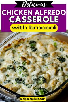 Craving a delicious chicken Alfredo casserole with broccoli that’s easy to whip up? This comforting dish features tender chicken, creamy Alfredo sauce, pasta, and fresh broccoli, all baked together for a satisfying, one-pan meal. Topped with melty cheese, it’s the perfect blend of indulgent flavor and added nutrition, ideal for family dinners or busy weeknights. Enjoy this chicken Alfredo casserole recipe for a hearty, crowd-pleasing meal. Taco Casserole With Tortillas, Casserole With Broccoli, Ravioli Casserole, Cheese Stuffed Meatloaf, Chicken Alfredo Casserole, Baked Spaghetti Casserole, Creamy Alfredo Sauce, Chicken Pot Pie Casserole