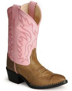 Durango Girls' Harness Boots - Country Outfitter Cute Pink Leather Boots, Cute Cowgirl Boots, Logger Boots, Chukka Shoes, Girl Cowboy Boots, Purple Purse, Country Boots, Pink Boots, Harness Boots