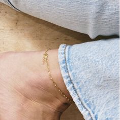 This stylish, waterproof paperclip anklet is the perfect accessory for your summer wardrobe. The anklet is designed for everyday wear in the ocean and pool, allowing you to elevate your look and make a statement. Get ready to shine in this trendy yet lifetime-durable anklet. Size: Adjustable length up tp 9.5" Width: 2.5 x 6.4mmMaterials: Sterling Silver & 14K Gold Vermeil Trendy Beach Anklets, Gold Anklets For Everyday Summer Wear, Trendy Summer Anklets As A Gift, Trendy Summer Anklets For Everyday Use, Minimalist Hypoallergenic Anklets For Summer, Trendy Everyday Anklets For Summer, Hypoallergenic Minimalist Summer Anklets, Trendy Everyday Summer Anklets, Trendy Adjustable Paperclip Bracelet With Delicate Chain