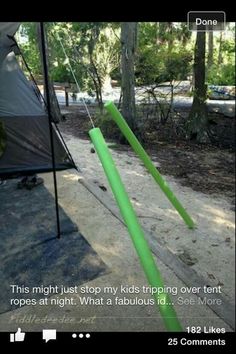 an image of a tent in the woods