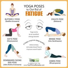 the yoga poses to get rid of fatigue are easy and effective for those beginners