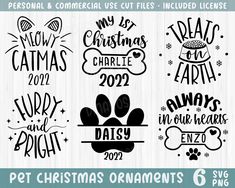 christmas ornaments svg files for cutting