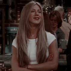 Rachel Green Long Hair, Green Long Hair, Long Hair Tumblr, Tumblr Hair, Brown Blonde Hair, Long Layered Hair