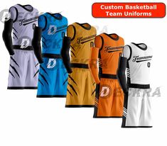 New Basketball Uniform Customizable Jersey Set Team Sports Shorts Adults / Youth Football Uniform, Basketball Clothes, Basketball Uniforms, Football Uniforms, Sports Basketball, Sport Shorts, Sports Team, Fun Sports, Basketball