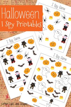 halloween themed printables for kids to practice their spelling